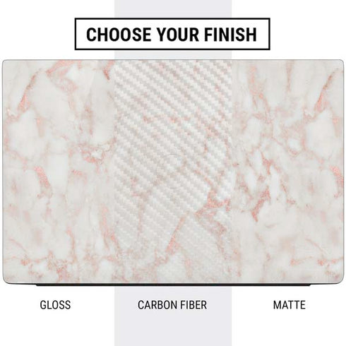 Rose Gold Marble Dell Vostro Skin